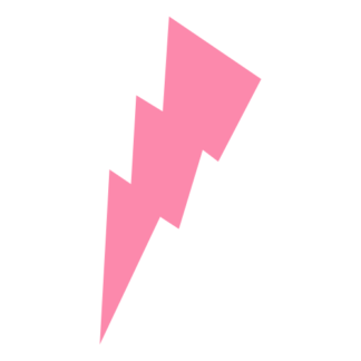 Thunder Decal (Pink)